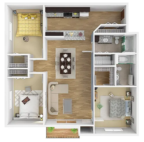 Floor plan Cashmere