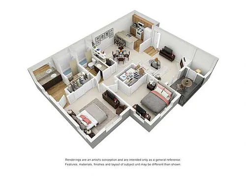 Floor plan Bella Renovated