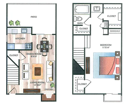 Floor plan THA