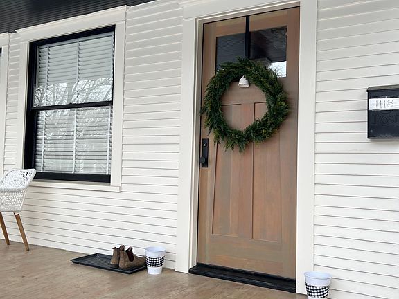 New exterior paint and front porch