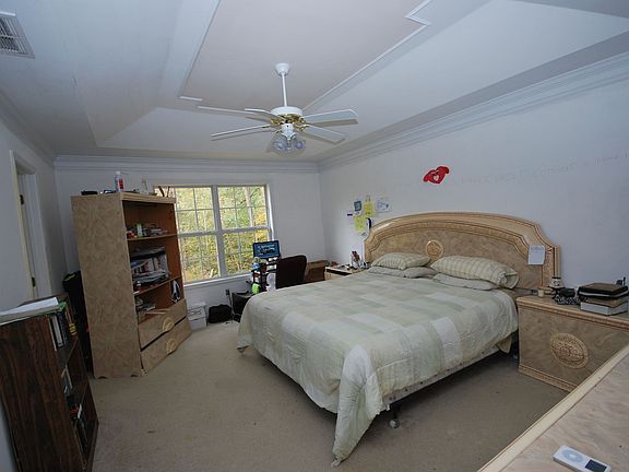 spacious  master bedroom