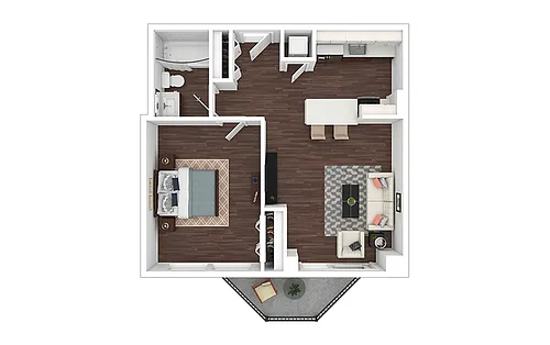 Floor plan A1 - Renovated