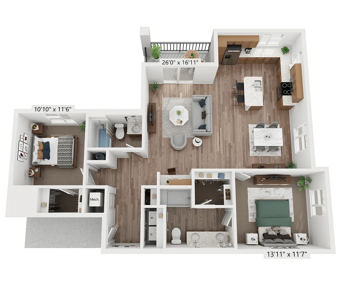 Floor plan Colina