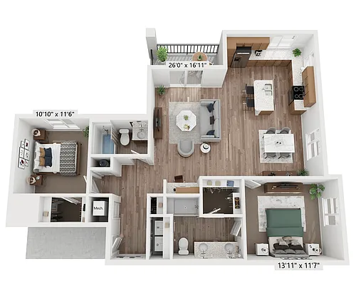 Floor plan Colina