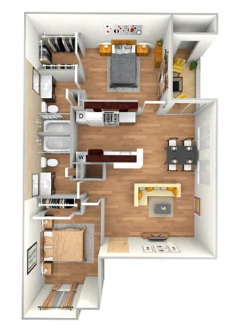 Floor plan B1