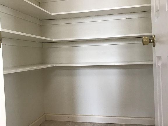 Huge kitchen pantry with ample storage space
