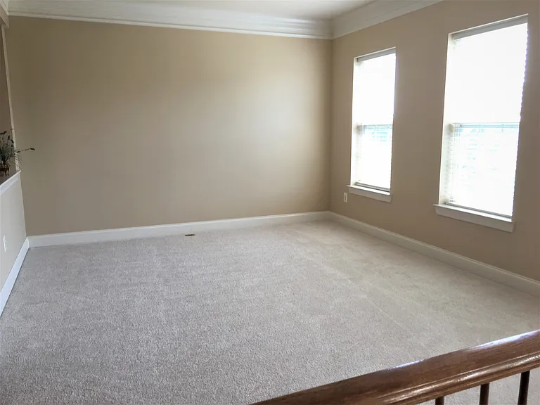 Living Room with New Carpet