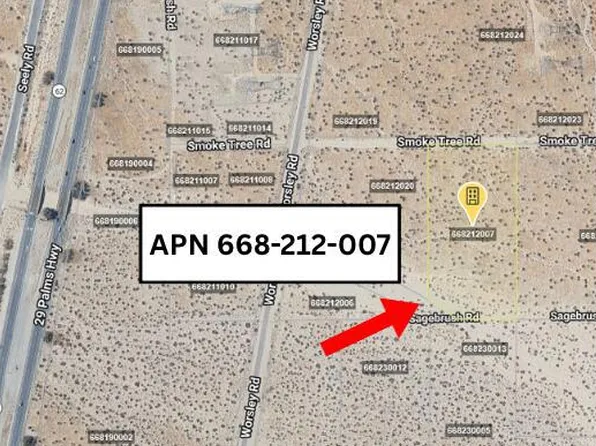 Apn 668 212 7 & 668 212 20 Desert Hot Spgs, Desert Hot Springs, CA 92240