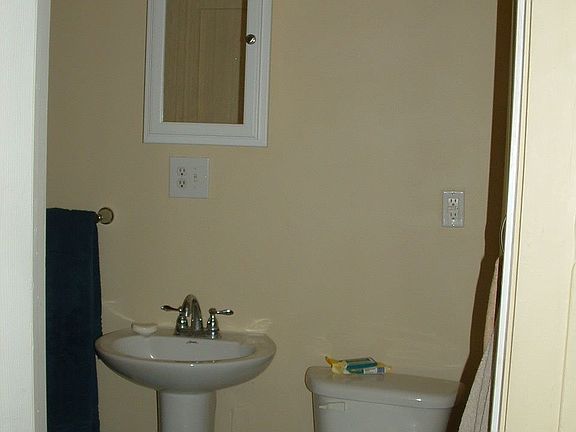 First floor bath with shower