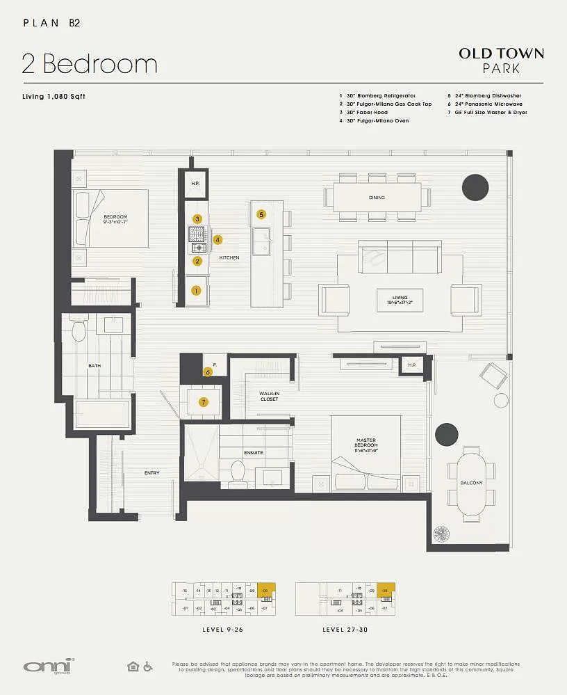 Floor plan Plan B2