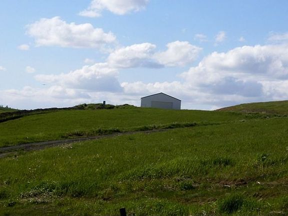 land/shop view from driveway