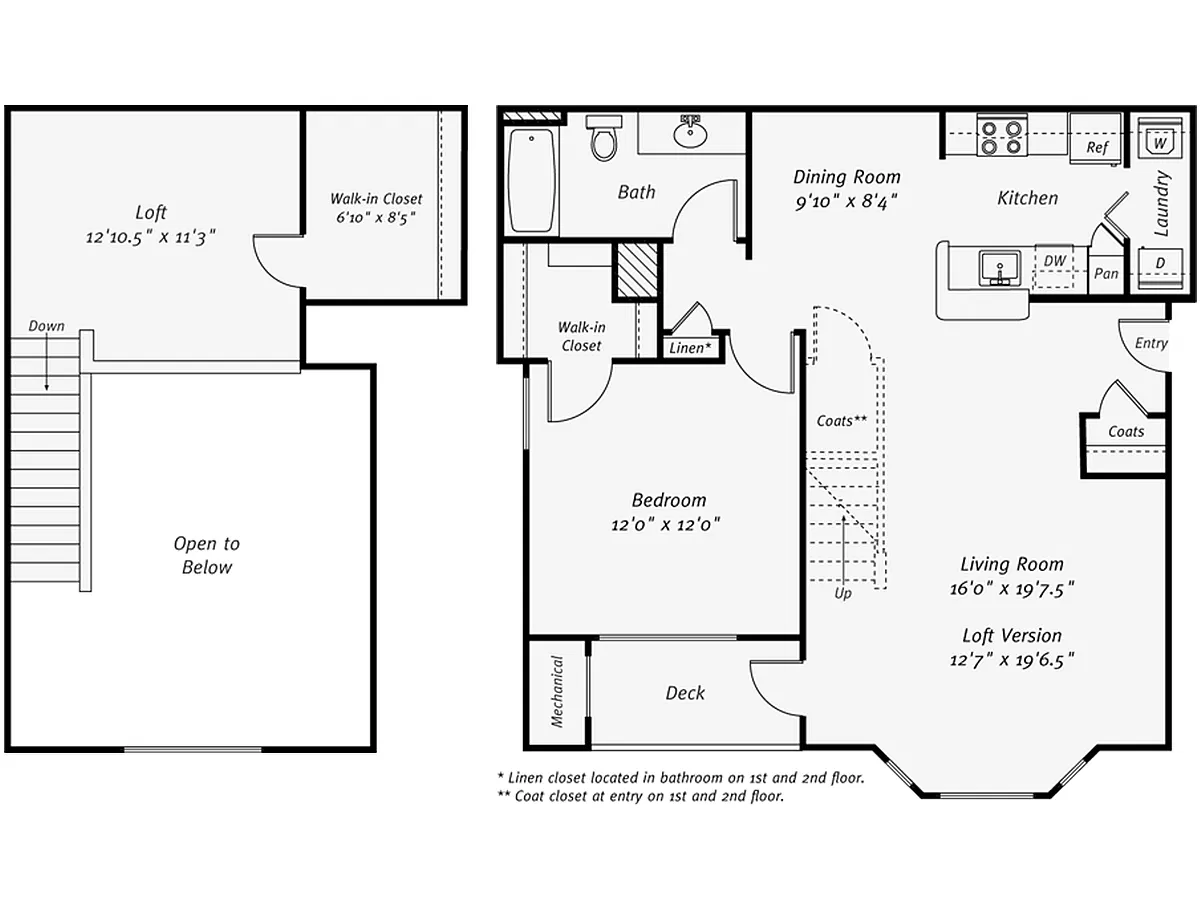 Floor plan AF2L