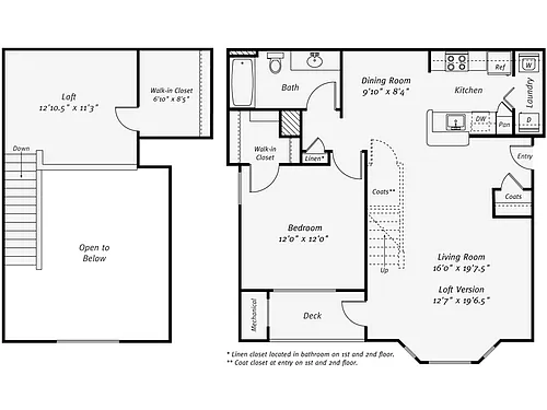 Floor plan AF2L