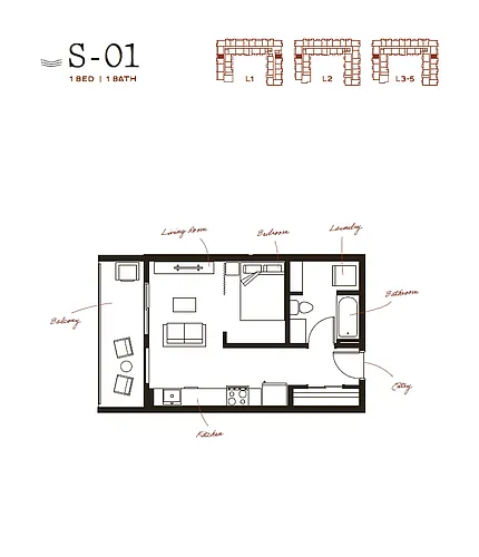 Floor plan ST-01