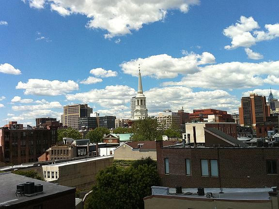 View from roof deck