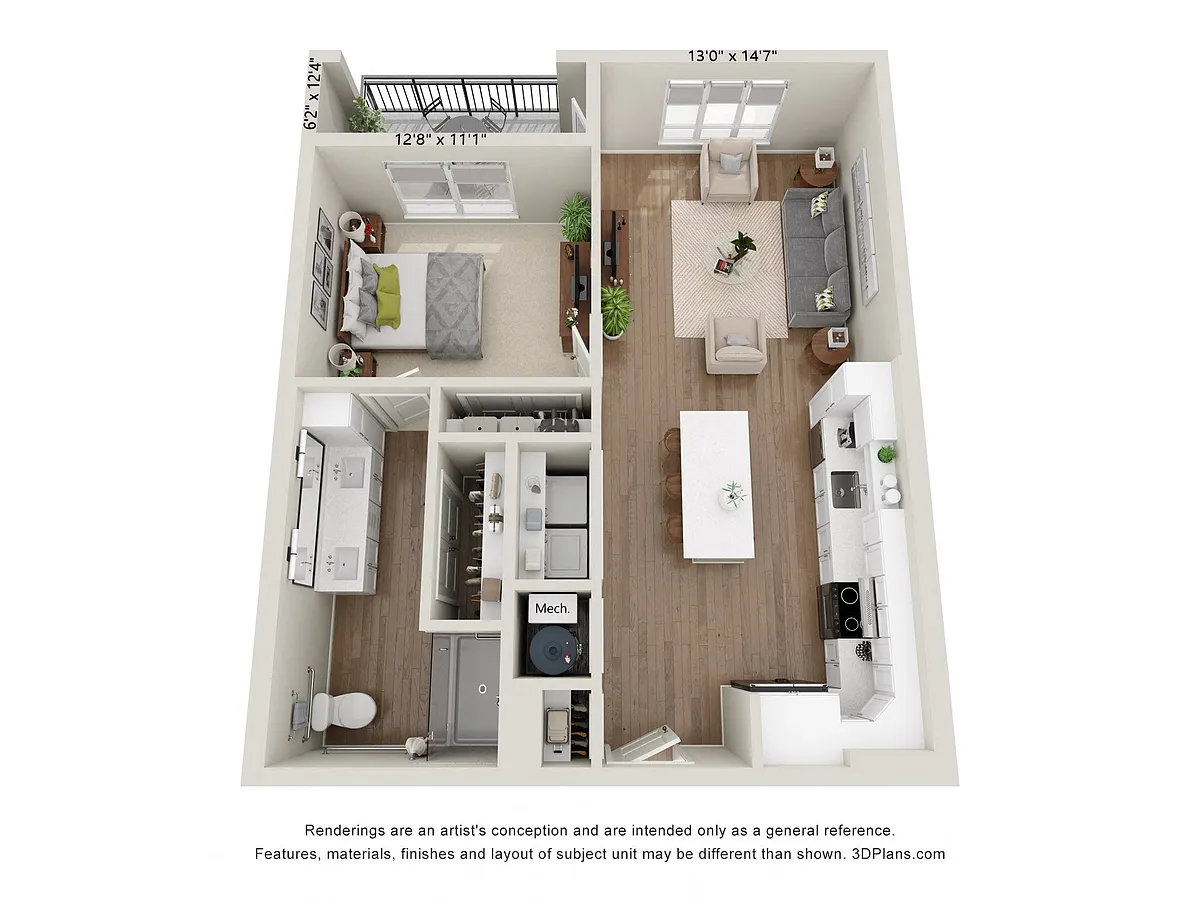 Floor plan A2 Type A