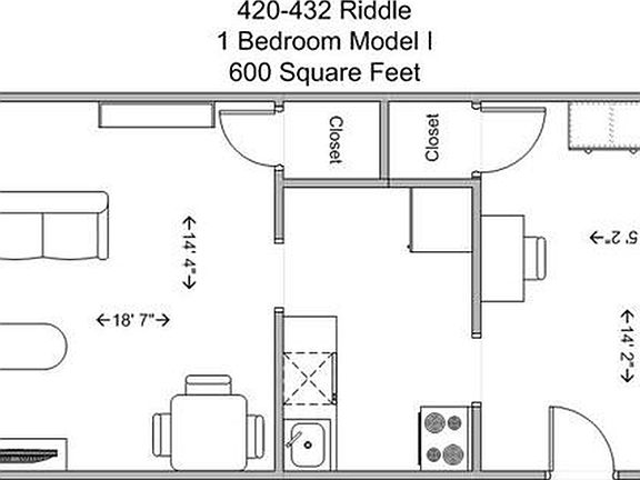 5th image of 420-432 Riddle Rd #420-2