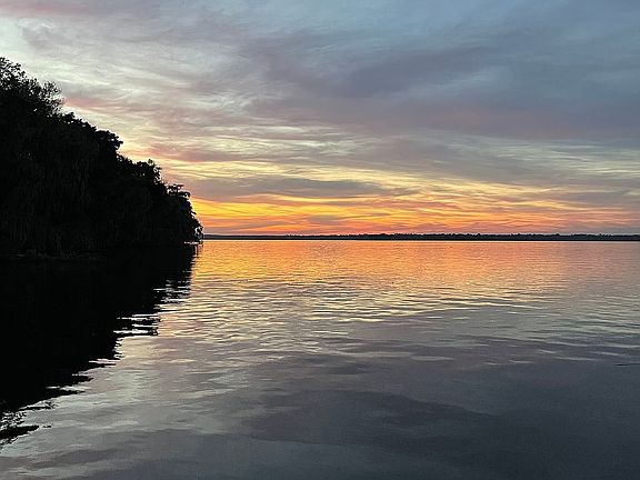 View of Sunset from the dock