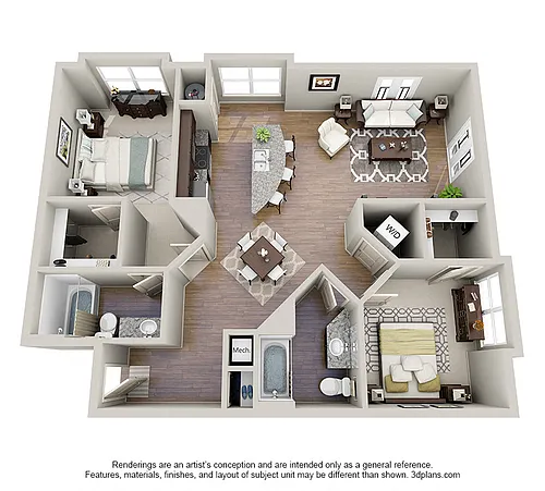 Floor plan The Neiman