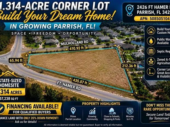 2426 Fort Hamer Rd #1, Parrish, FL 34219