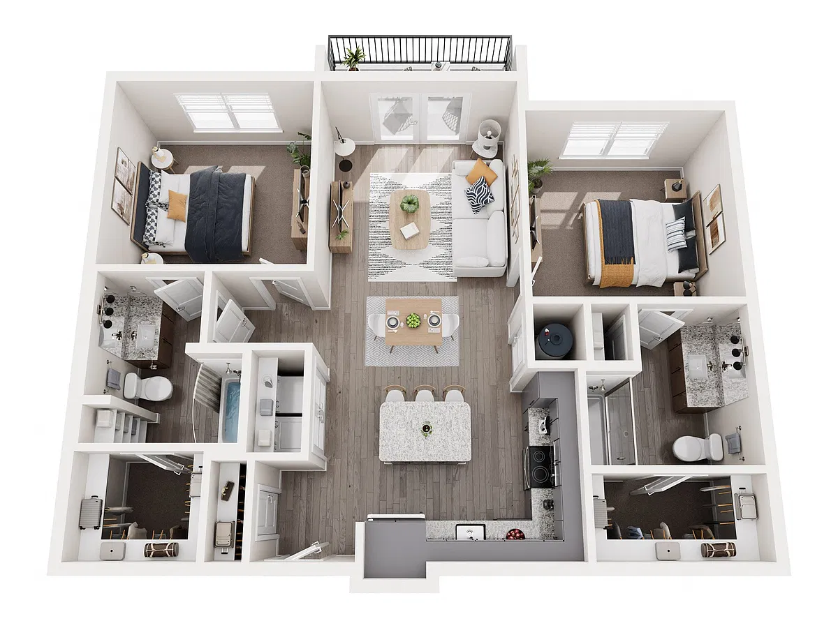 Floor plan B1