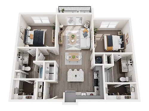 Floor plan B1
