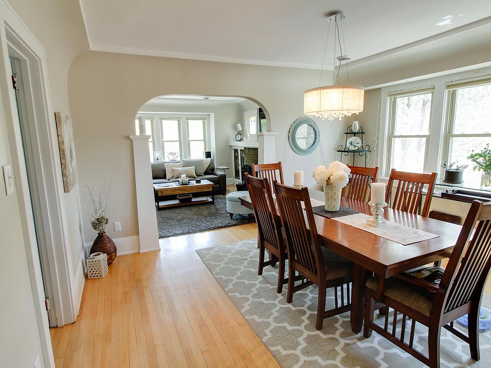 Dining Room Open to Living Room