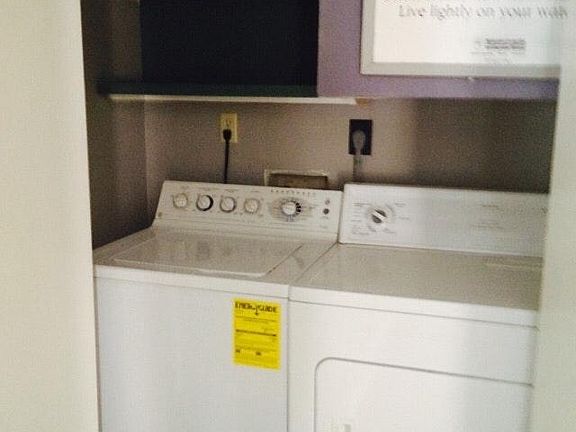 Washer & dryer in unit