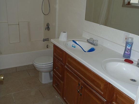 Master bath front unit