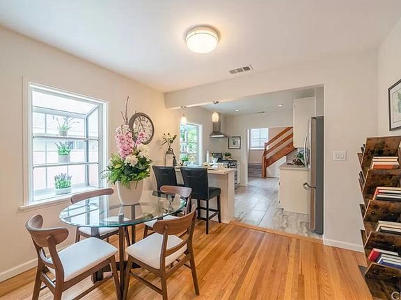 Front room with beautiful bay windows