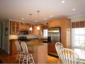 Open concept interior