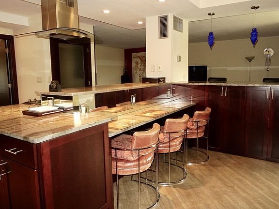 Breakfast Bar & View from Kitchen