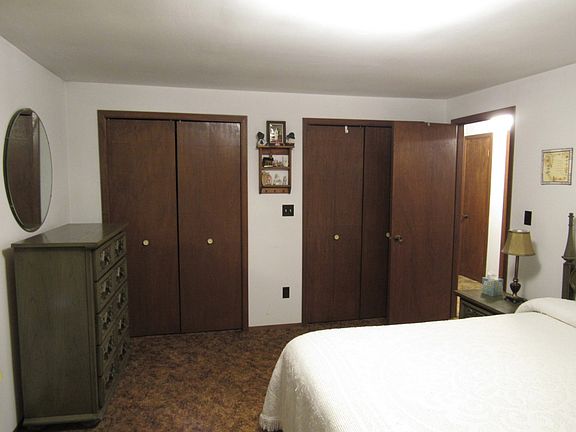 wall of closets