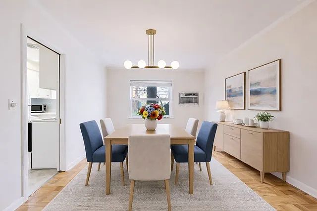 *staged photo*
dining room