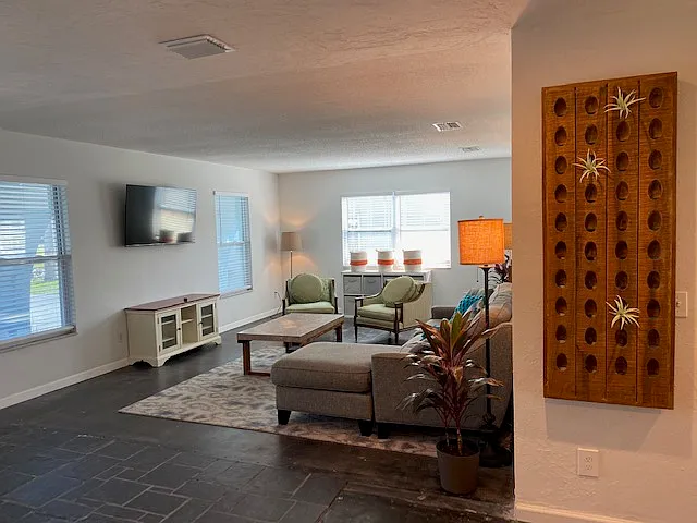 Spacious living area