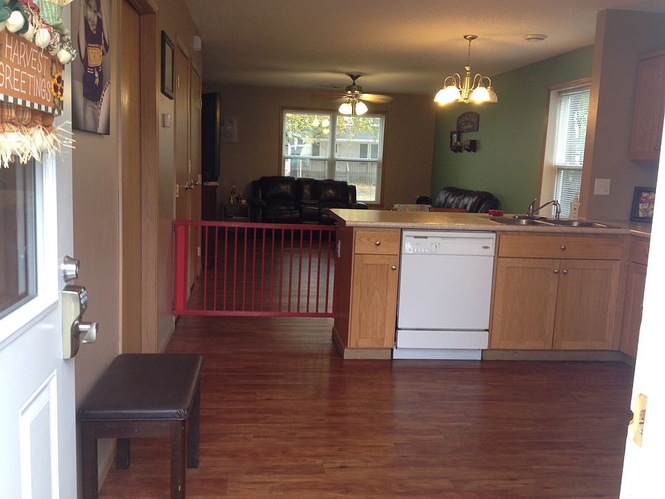 View from kitchen