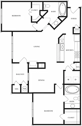 Floor plan C1