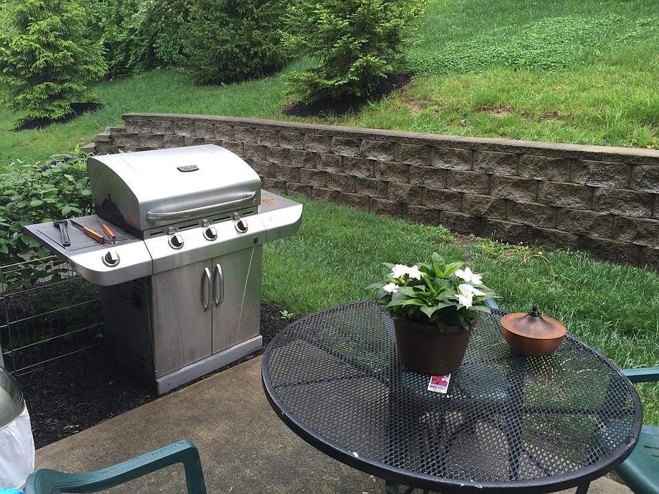 Fenced in patio/backyard area. Grill included
