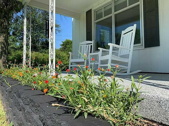 Wrap around front porch