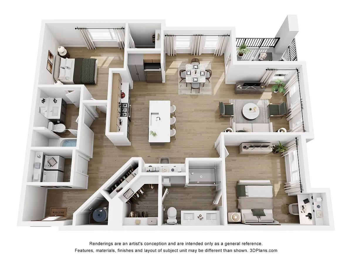 Floor plan B3