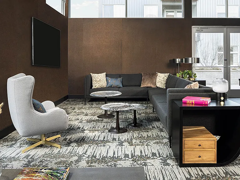 Apartment community Resident Lounge at Griffis Cherry Creek in Denver Colorado.