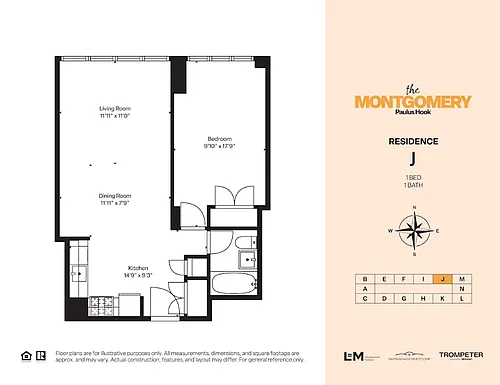 Floor plan J Line
