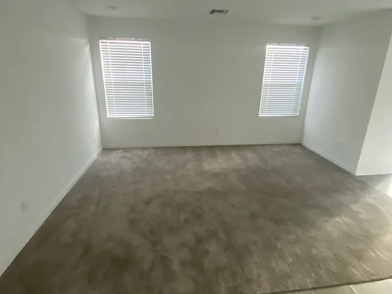 Living Room with Blinds
