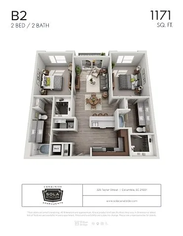 Floor plan B2