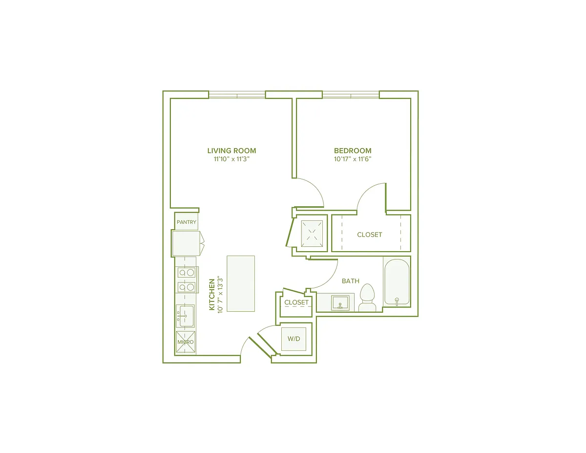 Floor plan A01