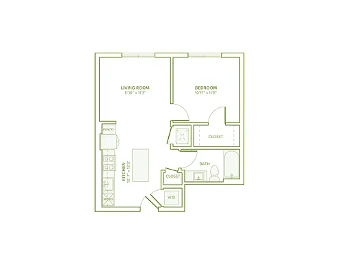 Floor plan A01