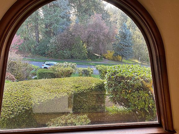 View through living 
