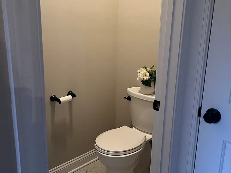 Private toilet.