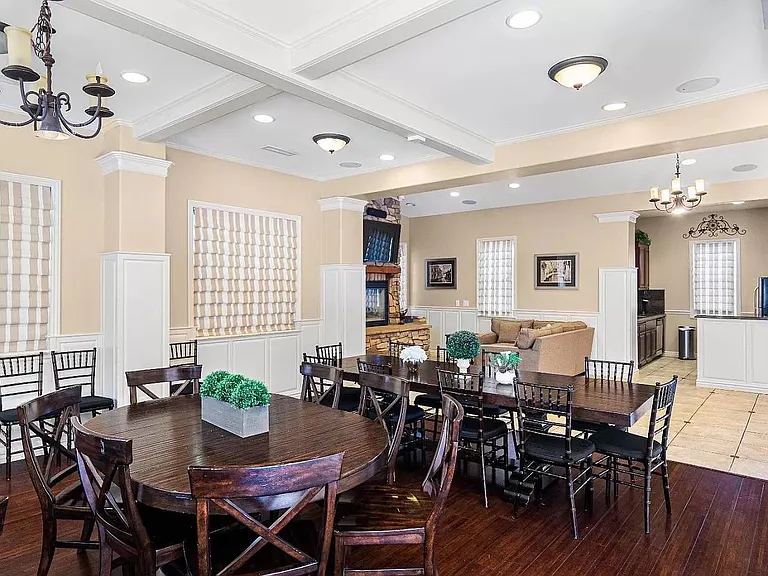 Clubhouse interior