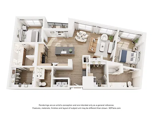 Floor plan B3
